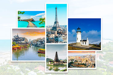 Famous Romantic Destinations around the World