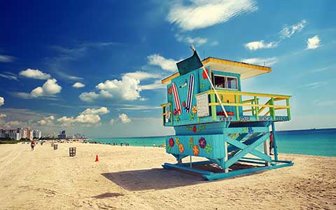 Top 5 beaches in Miami