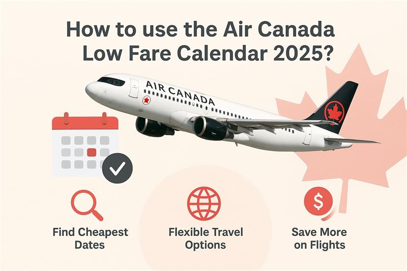How to use the Air Canada Low Fare Calendar 2025?