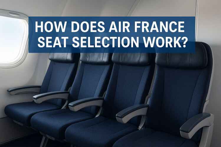 How does Air France Seats Selection Work? | Fond Travels
