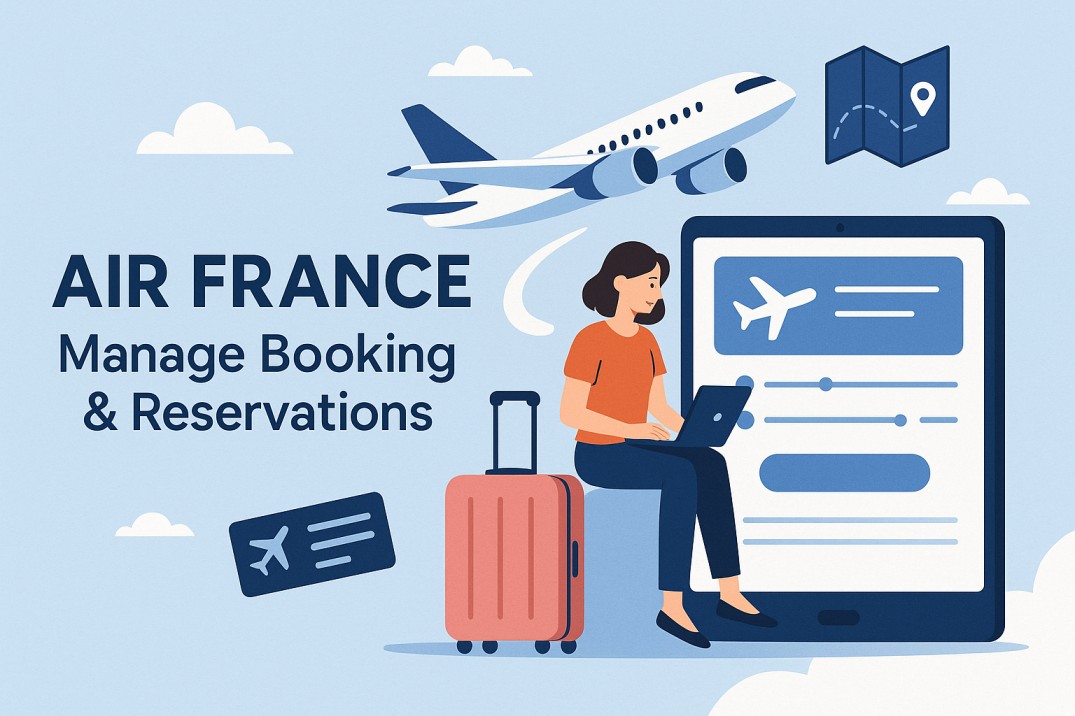 Air France Manage Booking & Reservations | Fond Travels
