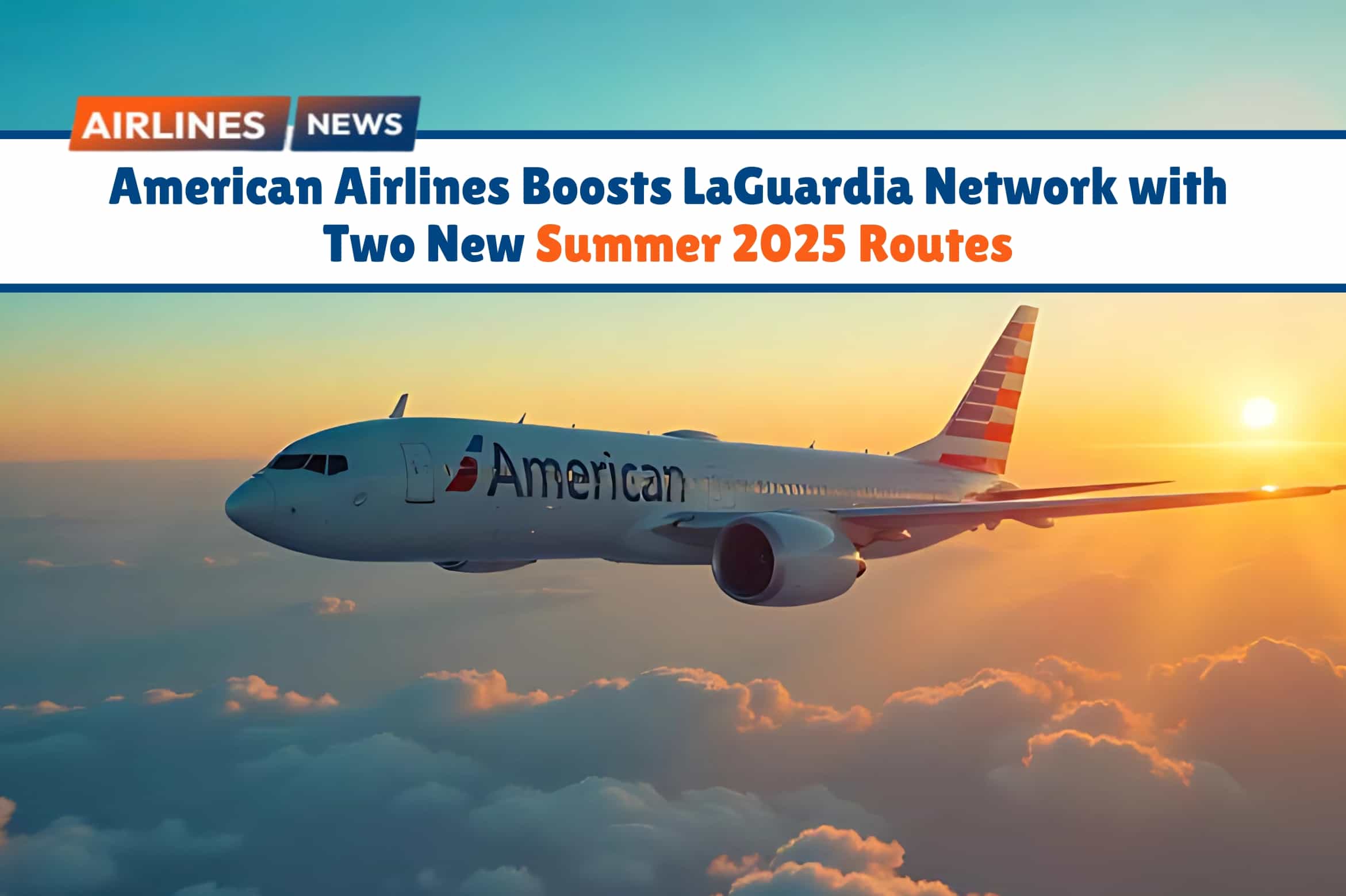 American Airlines Boosts LaGuardia Network with Two New Summer 2025 Routes