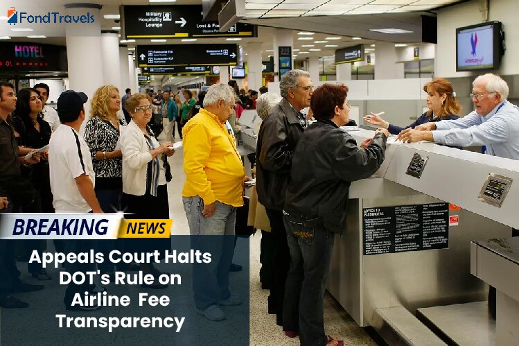 Appeals Court Halts DOT's Rule on Airline Fee | FondTravels