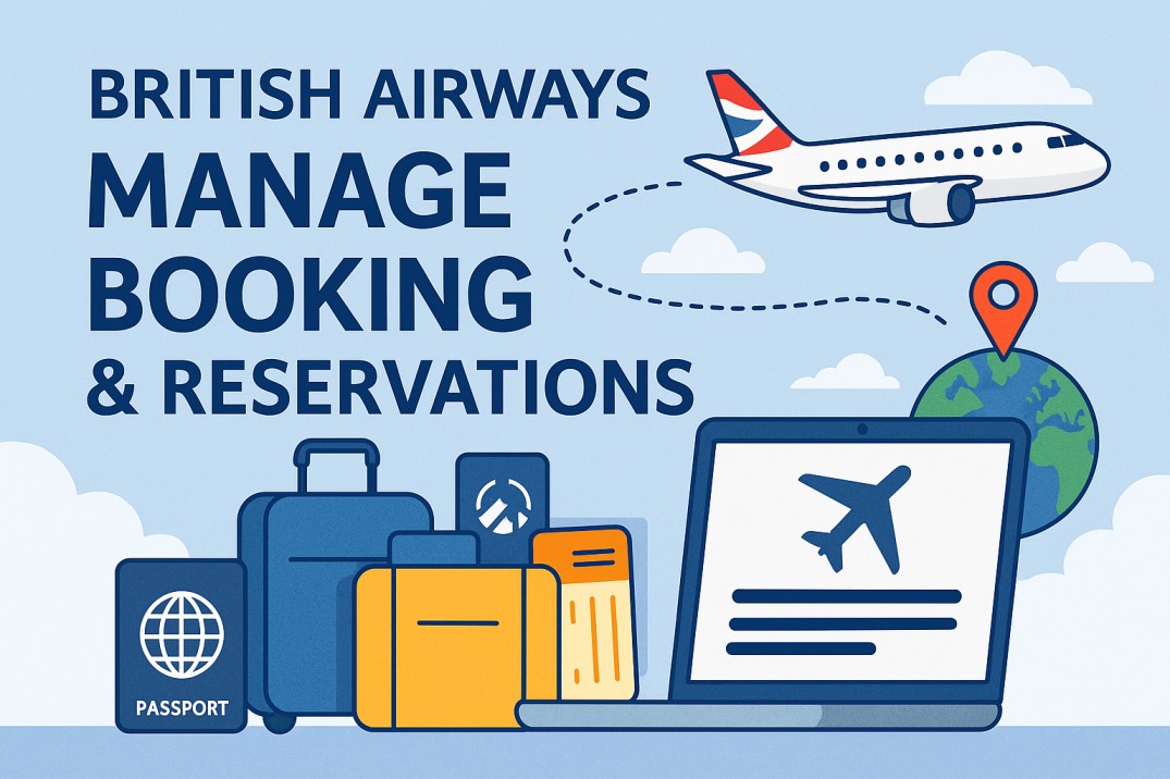 British Airways Manage Booking & Reservations | Fond Travels