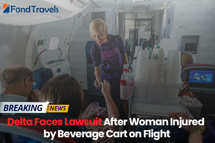 Delta Faces Lawsuit After Woman Injured by Beverage Cart on Flight