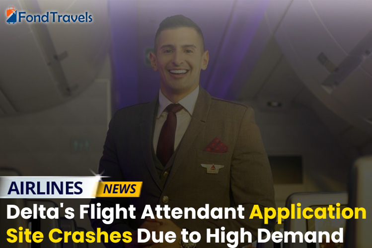 Delta's Flight Attendant Application Site Crashes from High Demand