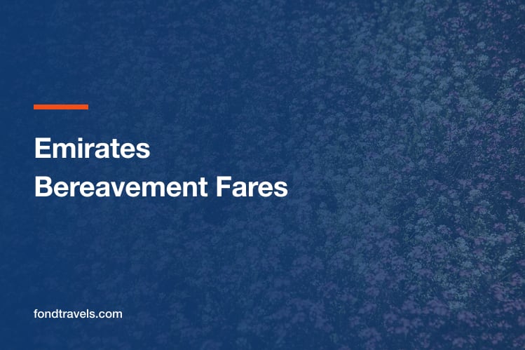 Emirates Bereavement Fares: What the Airline Will Actually Do