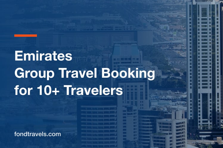 Emirates Group Travel Booking: A Guide for Organizers