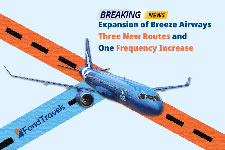 Expansion of Breeze Airways: Three New Routes and One Frequency Increase