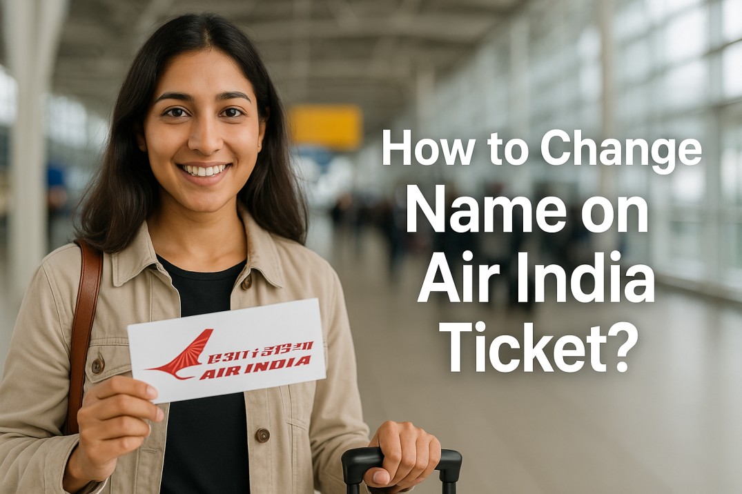 How to Change Name on Air India Ticket?