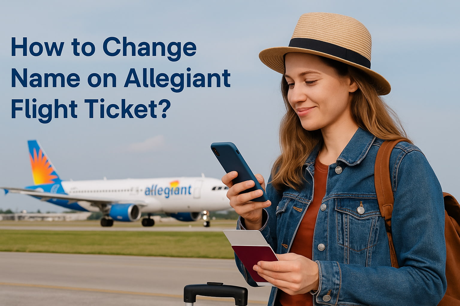 How to Change Name on Allegiant Flight Ticket?
