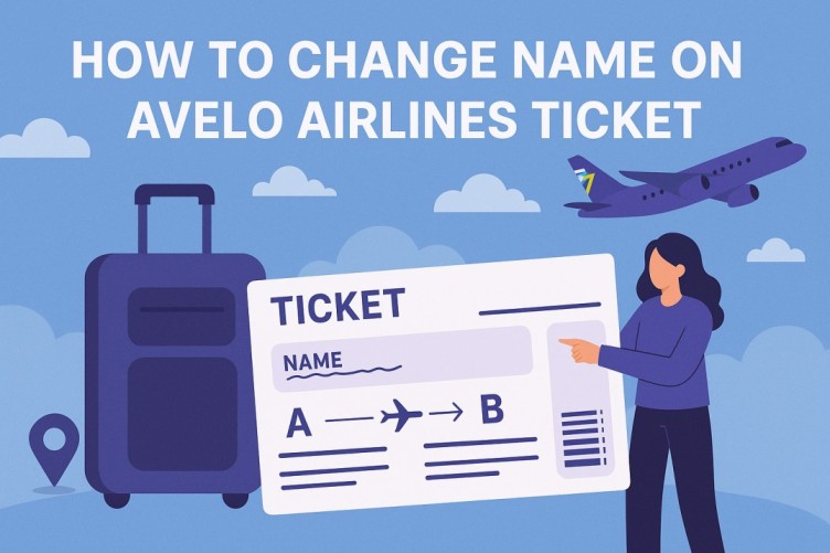 How to Change Name on Avelo Airlines Ticket? | FondTravels