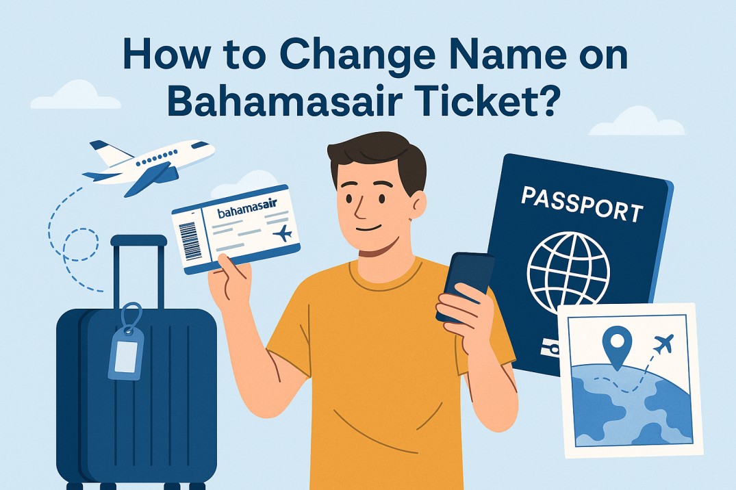 How to Change Name on Bahamasair Ticket?