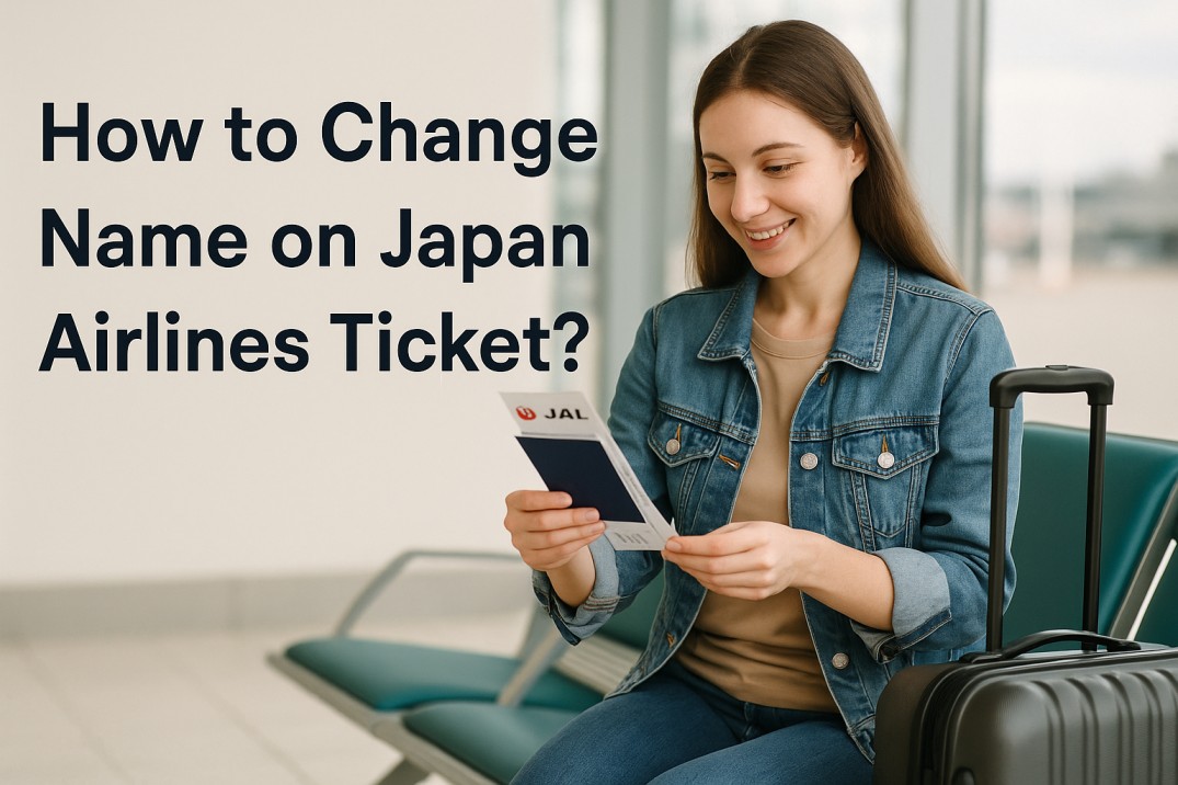 How to Change Name on Japan Airlines Ticket? | FondTravels