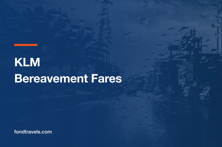 KLM Bereavement Fares: The Route Most People Miss