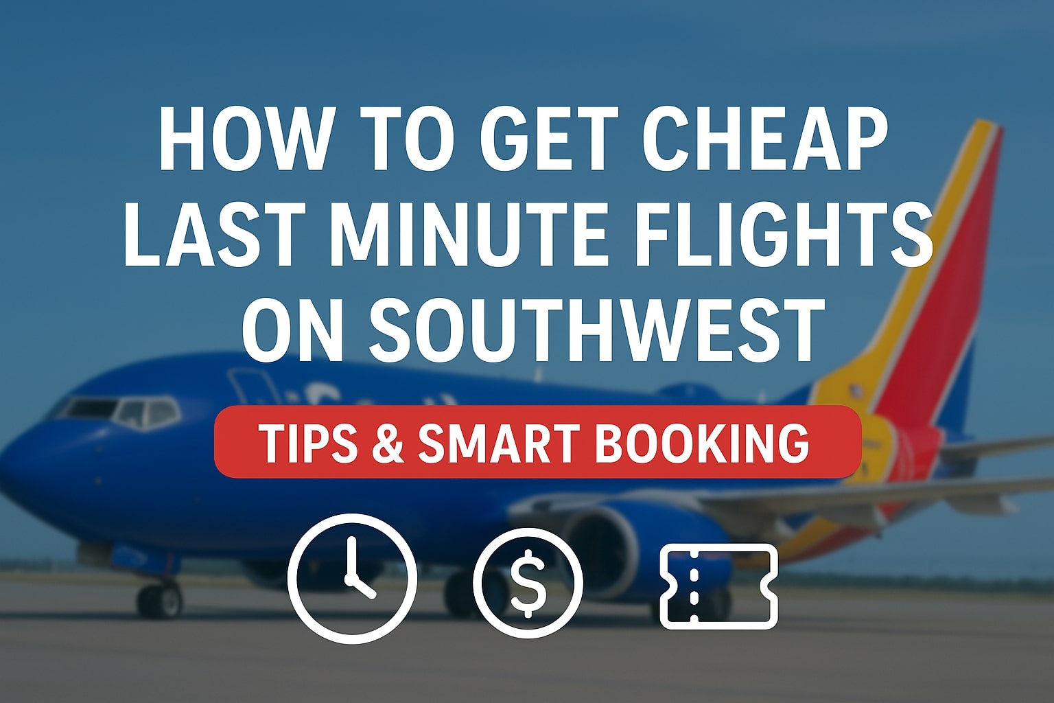 How to Get Cheap Last-Minute Flights on Southwest?