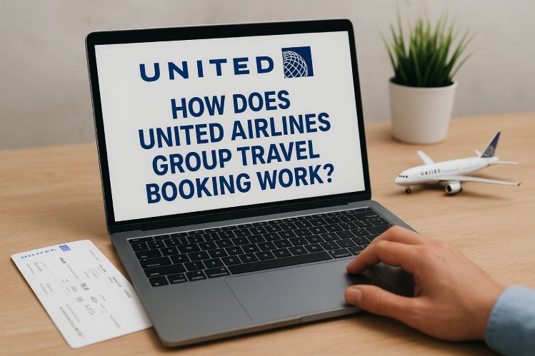 How does United Airlines Group Travel Booking Work?