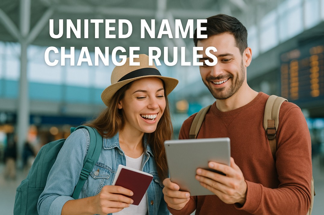 United Airlines Name Change Rules 2025