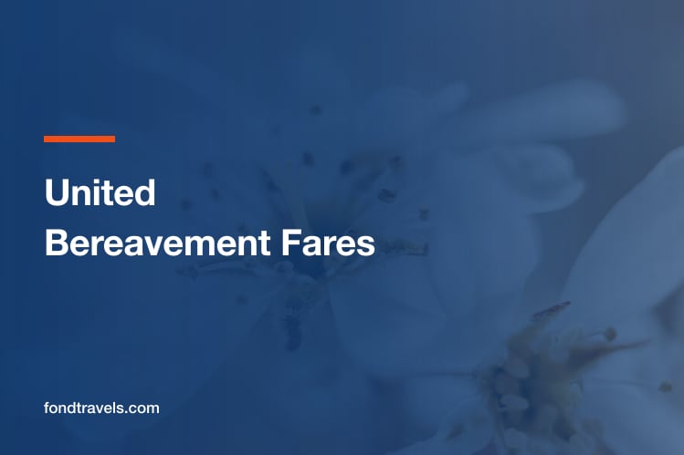 United Bereavement Fares: What Replaced the Old Programme